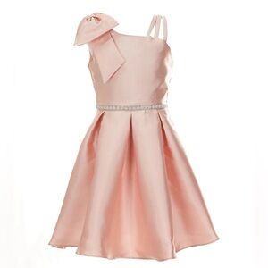 Rare Editions - Special Occasion Sleeveless Mikado Dress